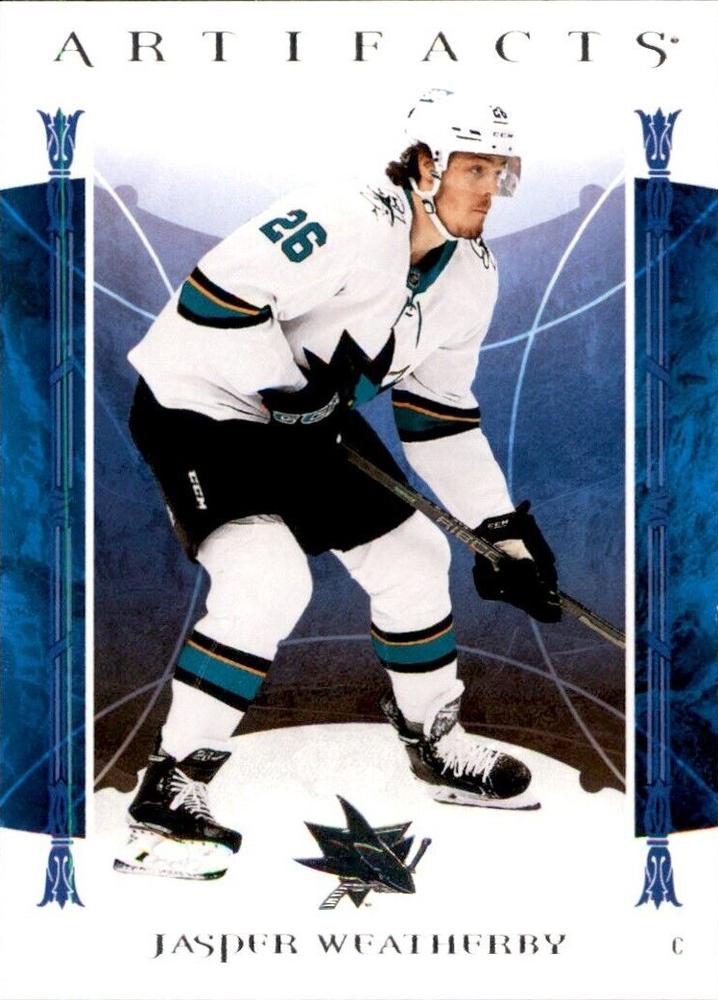 Jasper Weatherby #50 San Jose Sharks | 2022-23 Upper Deck Artifacts