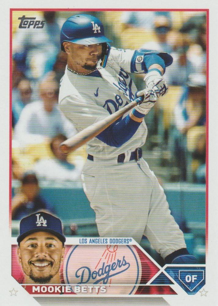 Mookie Betts #50 Los Angeles Dodgers | 2023 Topps