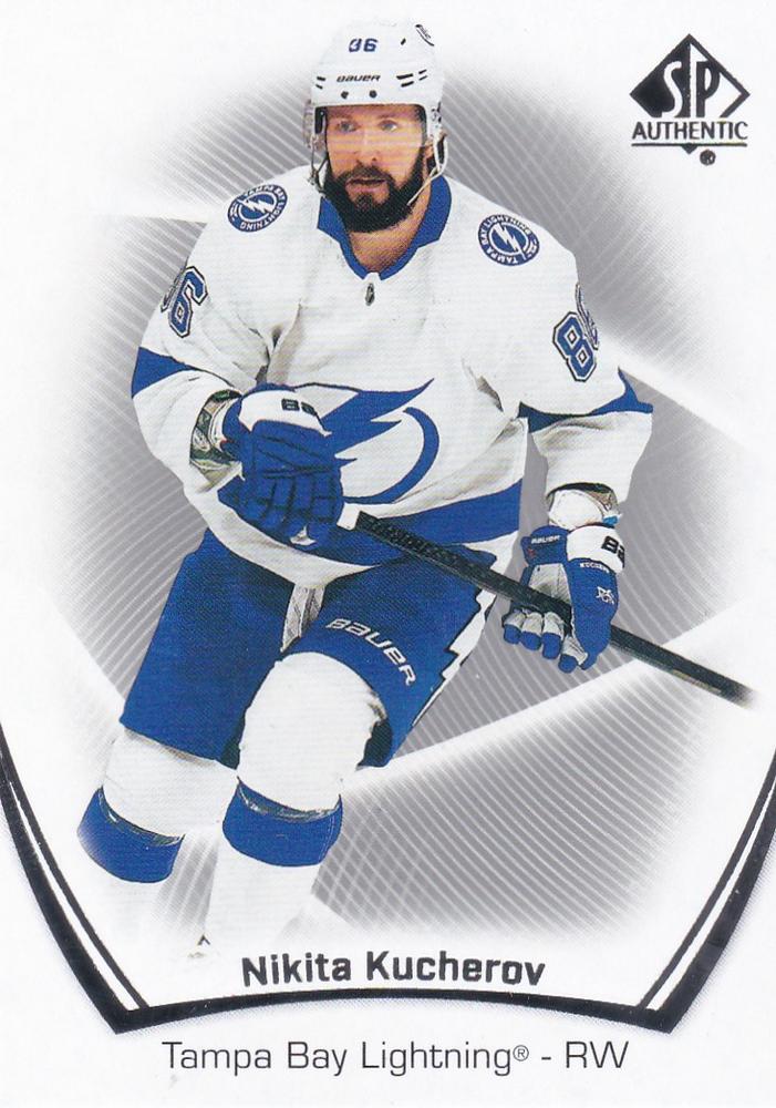 Nikita Kucherov #50 Tampa Bay Lightning | 2021-22 SP Authentic