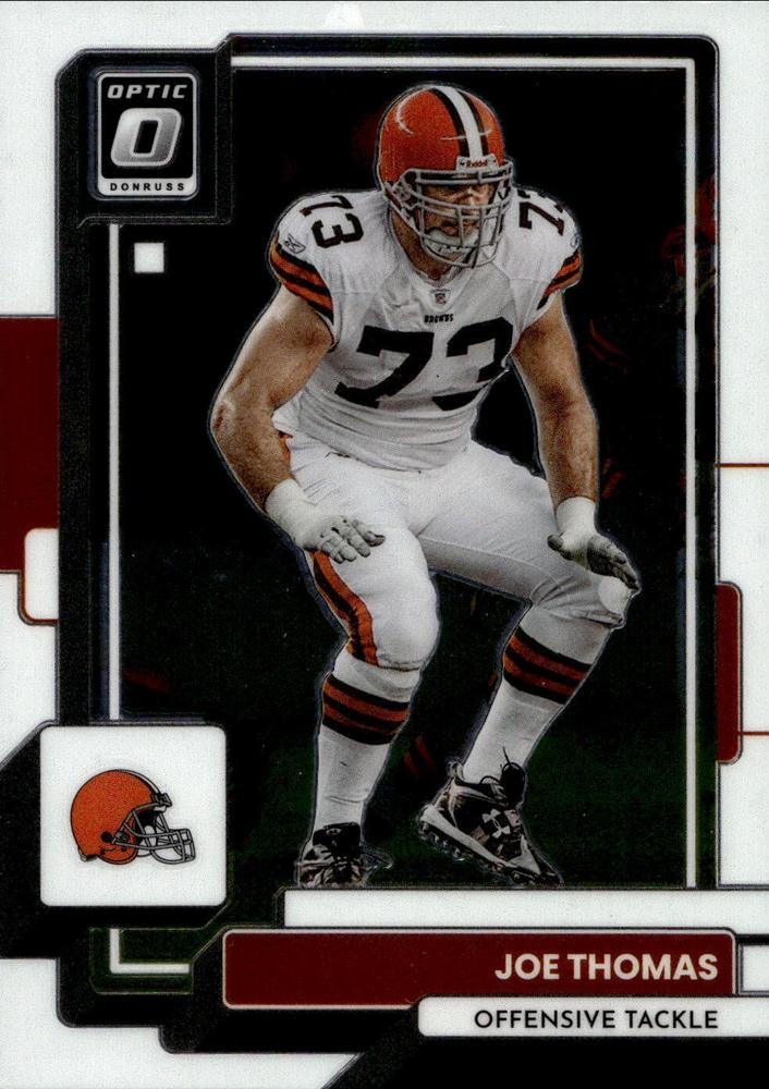 Joe Thomas #50 Cleveland Browns | 2022 Donruss Optic | NFL Football