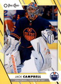 Jack Campbell #50 Edmonton Oilers | 2023-24 O-Pee-Chee Yellow Border