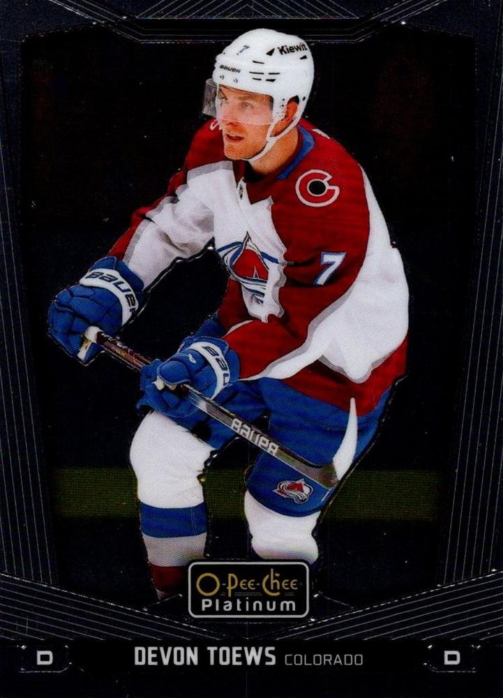 Devon Toews #50 Colorado Avalanche | 2024-25 O-Pee-Chee Platinum
