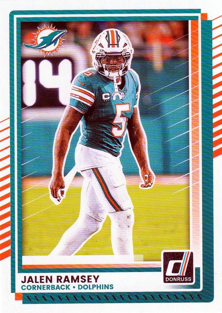 Jalen Ramsey #50 Miami Dolphins | 2025 Donruss | NFL Football