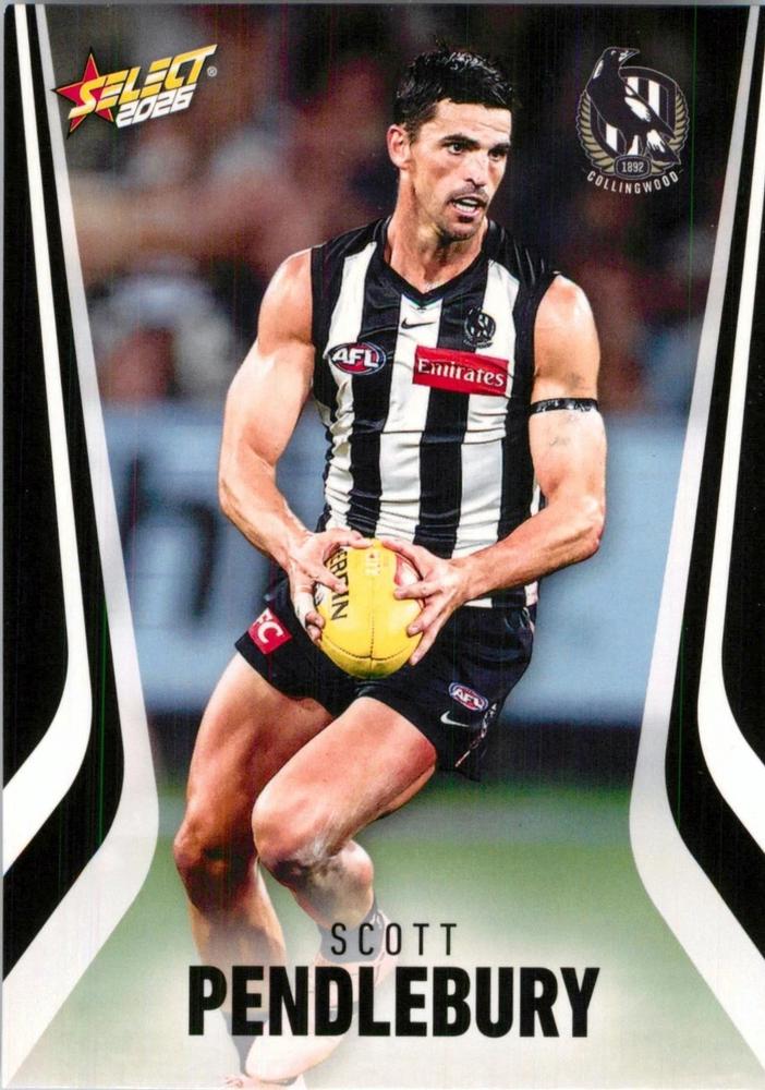 Scott Pendlebury #50 Collingwood Magpies | 2026 Select AFL Footy Stars