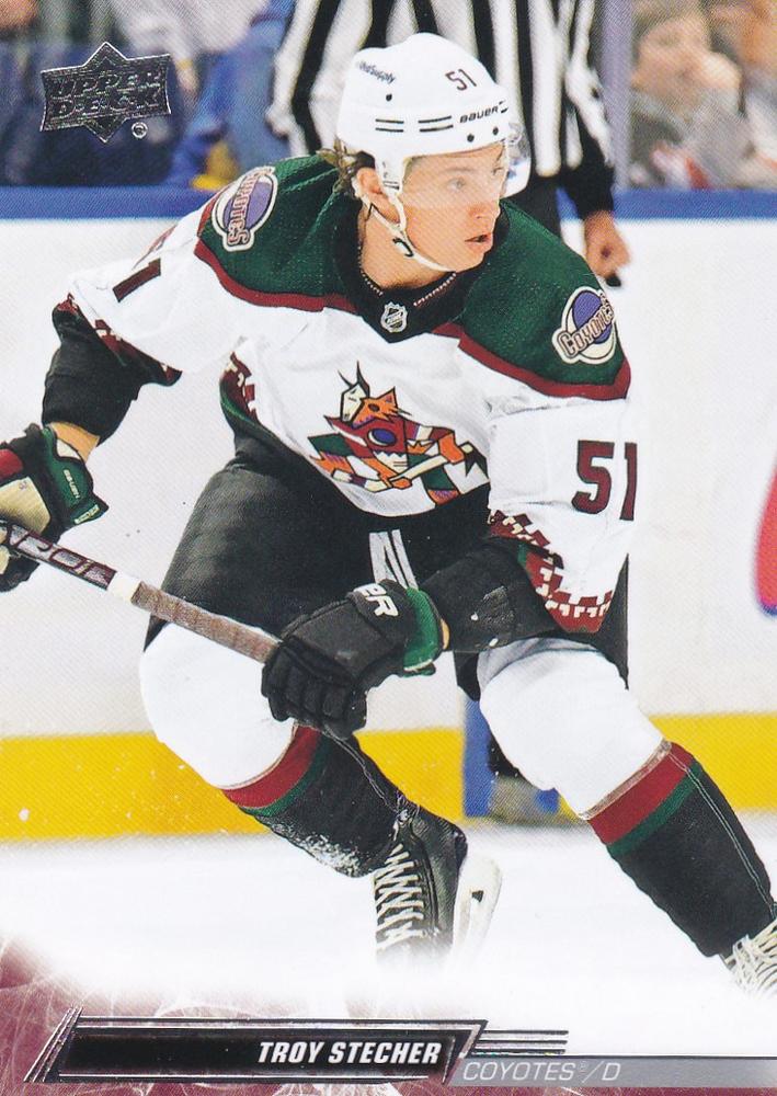 Troy Stecher #510 Arizona Coyotes | 2022-23 Upper Deck