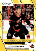 Brady Tkachuk #510 Ottawa Senators | 2023-24 O-Pee-Chee Yellow Border