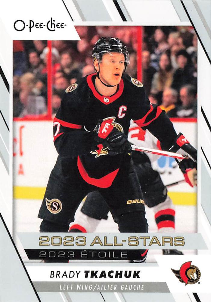 Brady Tkachuk #510 Ottawa Senators | 2023-24 O-Pee-Chee Hockey