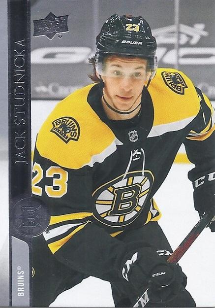 Jack Studnicka #511 Boston Bruins | 2020-21 Upper Deck