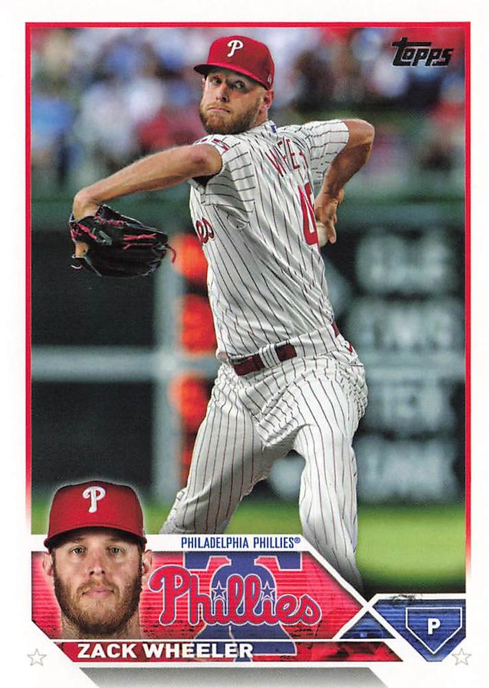 Zack Wheeler #511 Philadelphia Phillies | 2023 Topps