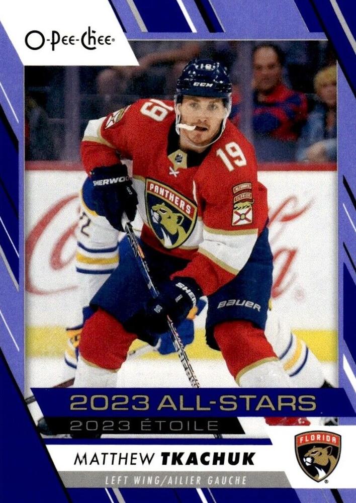 Matthew Tkachuk #511 Florida Panthers | 2023-24 O-Pee-Chee Blue Border
