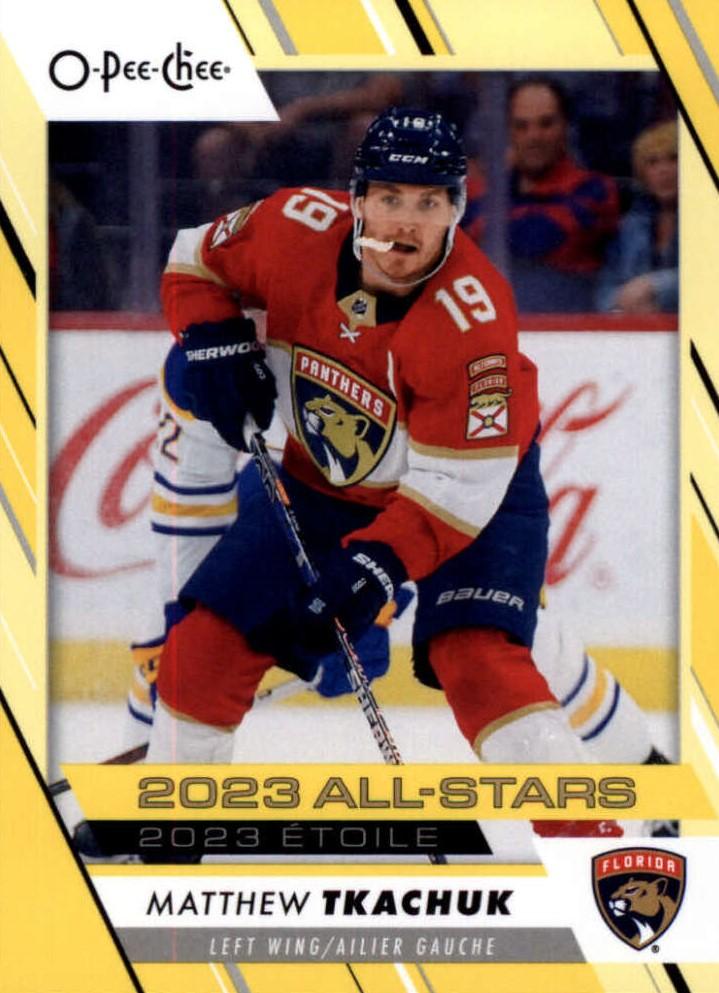 Matthew Tkachuk #511 Florida Panthers | 2023-24 O-Pee-Chee Yellow Border