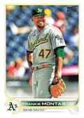 Frankie Montas #512 Oakland Athletics | 2022 Topps