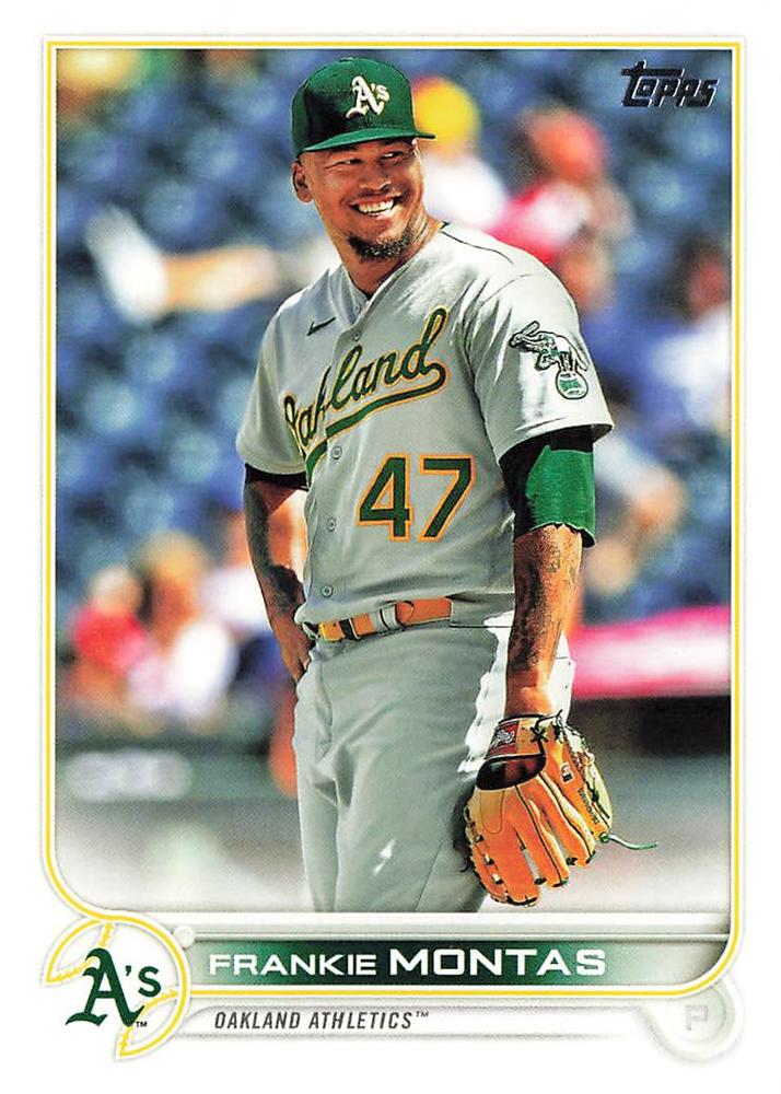 Frankie Montas #512 Oakland Athletics | 2022 Topps
