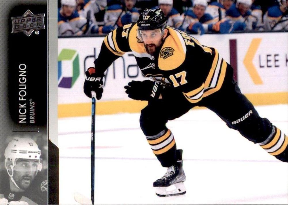 Nick Foligno #512 Boston Bruins | 2021-22 Upper Deck