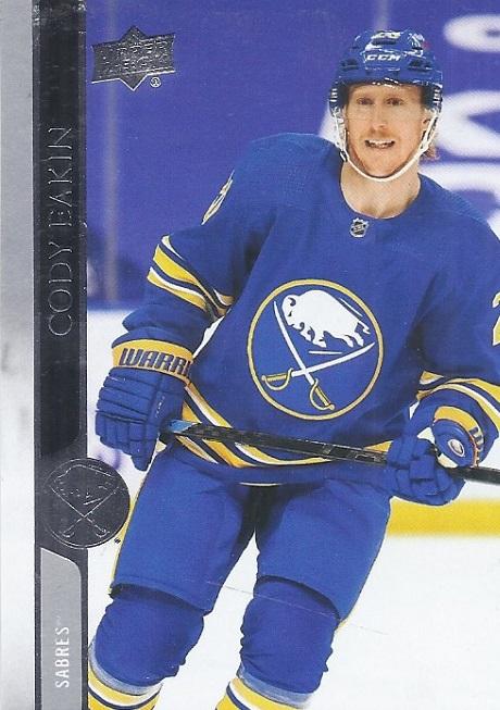 Cody Eakin #513 Buffalo Sabres | 2020-21 Upper Deck