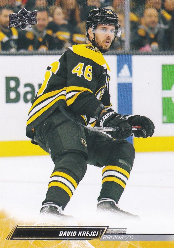 David Krejci #513 Boston Bruins | 2022-23 Upper Deck