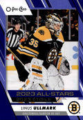Linus Ullmark #513 Boston Bruins | 2023-24 O-Pee-Chee Blue Border