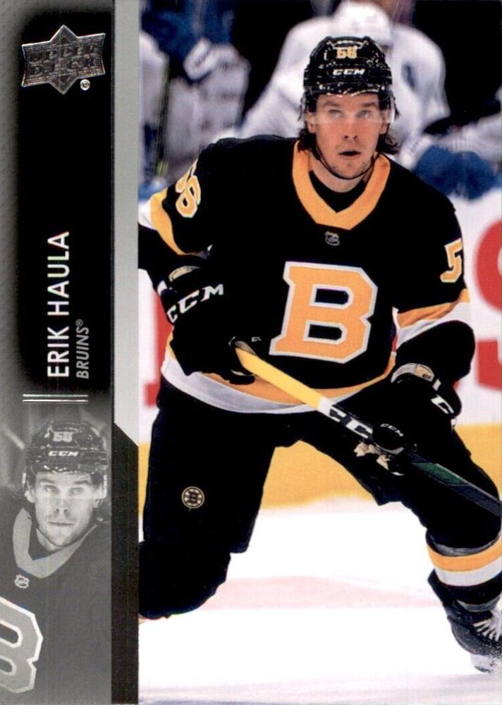 Erik Haula #514 Boston Bruins | 2021-22 Upper Deck