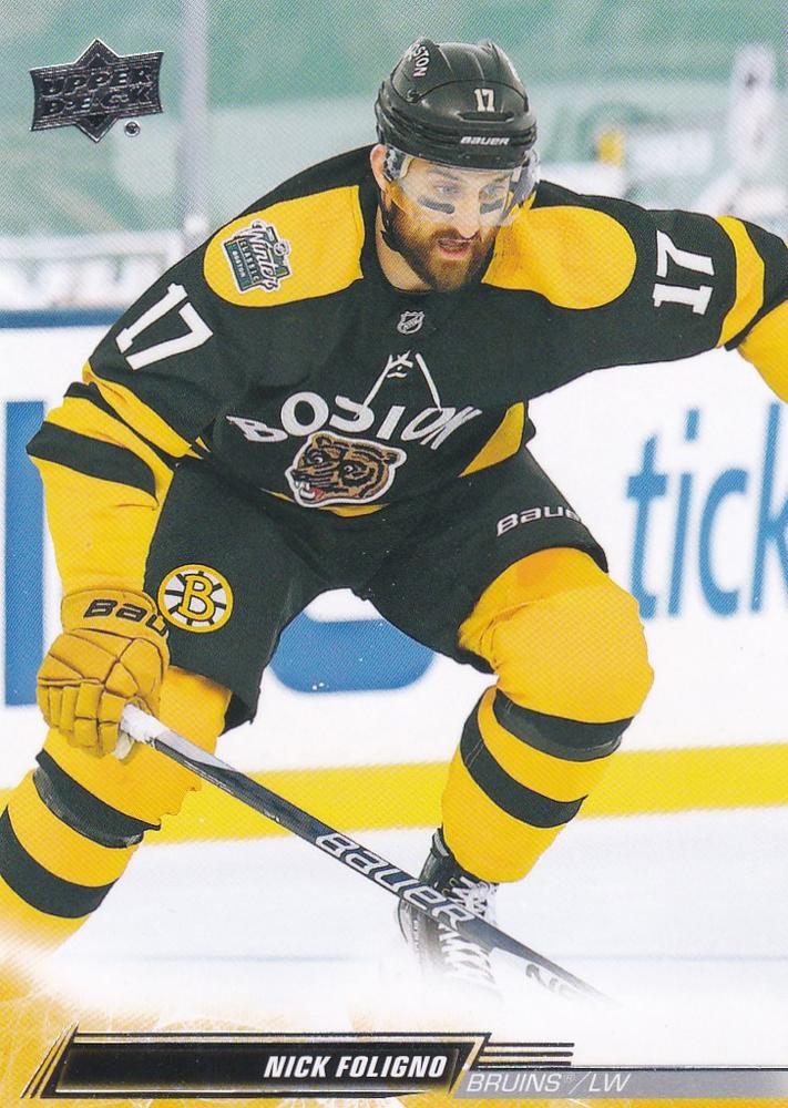 Nick Foligno #515 Boston Bruins | 2022-23 Upper Deck