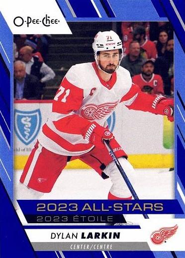 Dylan Larkin #515 Detroit Red Wings | 2023-24 O-Pee-Chee Blue Border