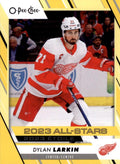 Dylan Larkin #515 Detroit Red Wings | 2023-24 O-Pee-Chee Yellow Border