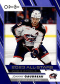 Johnny Gaudreau #516 Columbus Blue Jackets | 2023-24 O-Pee-Chee Blue Border