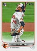 Marcos Diplan #517 Baltimore Orioles (Factory set, white outline around RC logo) | 2022 Topps