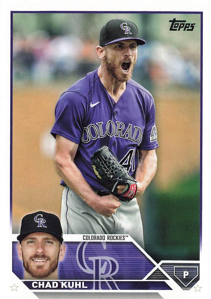 Chad Kuhl #517 Colorado Rockies | 2023 Topps