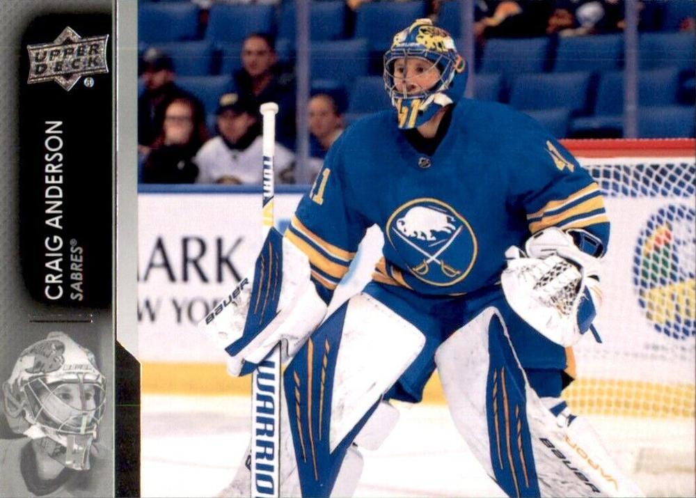 Craig Anderson #518 Buffalo Sabres | 2021-22 Upper Deck