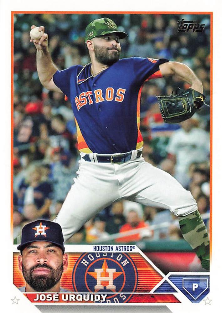 José Urquidy #518 Houston Astros | 2023 Topps