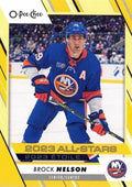 Brock Nelson #518 New York Islanders | 2023-24 O-Pee-Chee Yellow Border