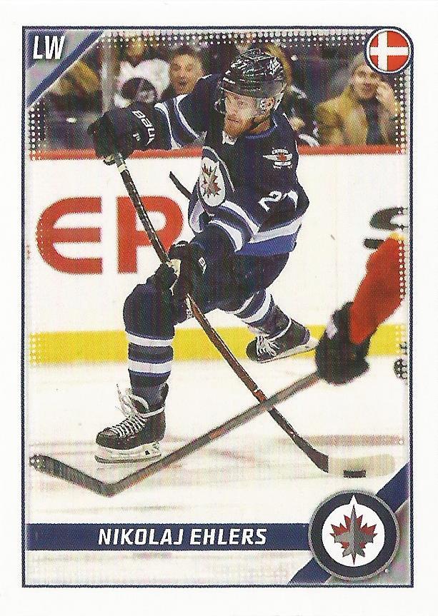 Nikolaj Ehlers #519 Winnipeg Jets | 2019-20 Topps NHL Sticker Collection