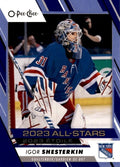 Igor Shesterkin #519 New York Rangers | 2023-24 O-Pee-Chee Blue Border