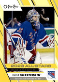 Igor Shesterkin #519 New York Rangers | 2023-24 O-Pee-Chee Yellow Border