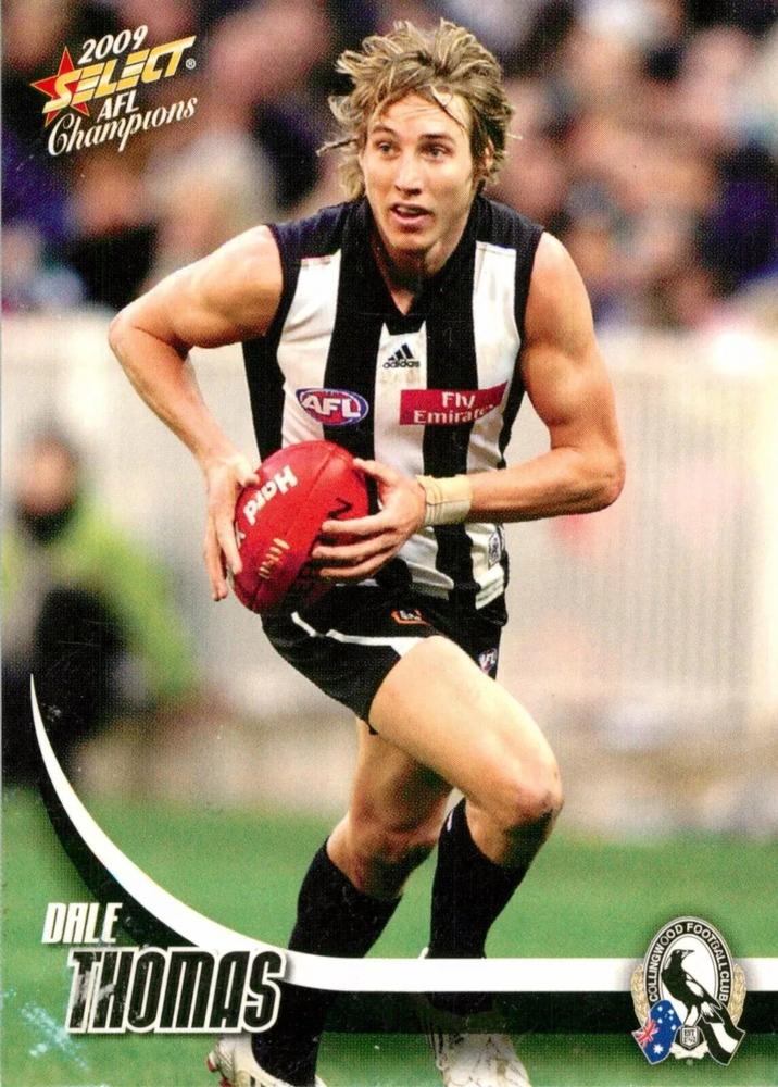 Dale Thomas #51 Collingwood Magpies | 2009 Select AFL Champions