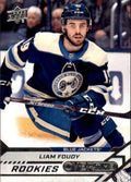 Liam Foudy #51 Columbus Blue Jackets | 2020-21 Upper Deck Overtime