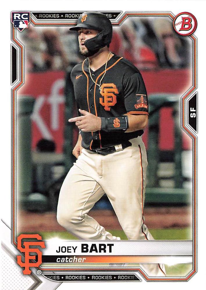 Joey Bart #51 San Francisco Giants | 2021 Bowman