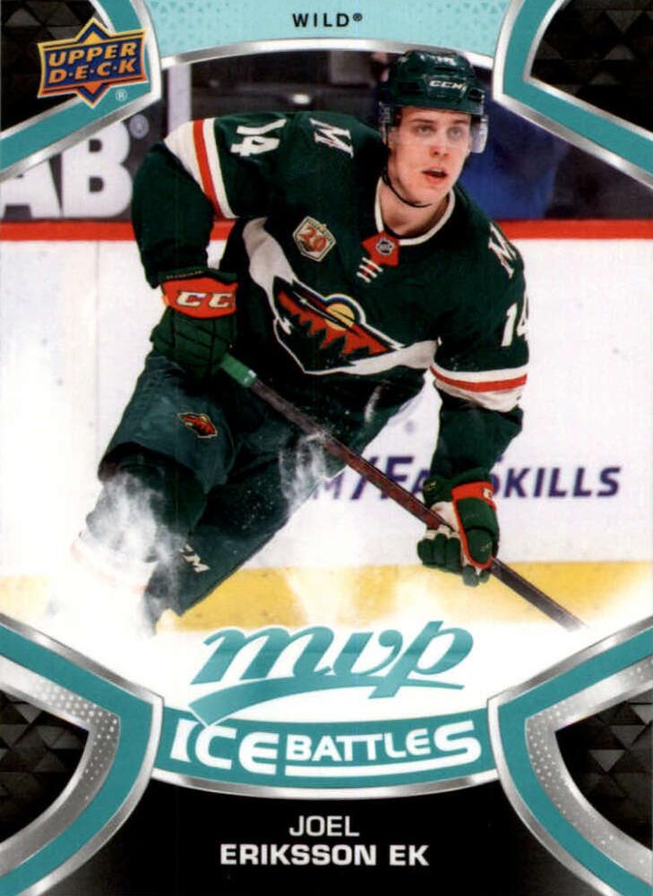 Joel Eriksson Ek #51 Minnesota Wild | 2021-22 Upper Deck MVP Ice Battles