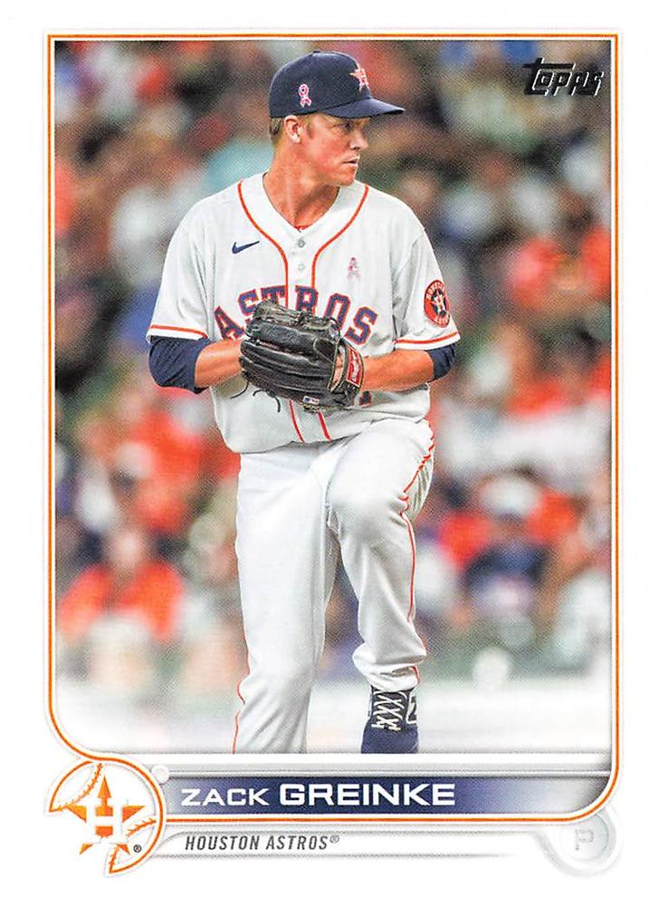 Zack Greinke #51 Houston Astros | 2022 Topps