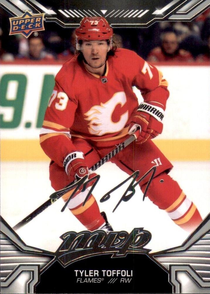 Tyler Toffoli #51 Calgary Flames | 2022-23 Upper Deck MVP Silver Script