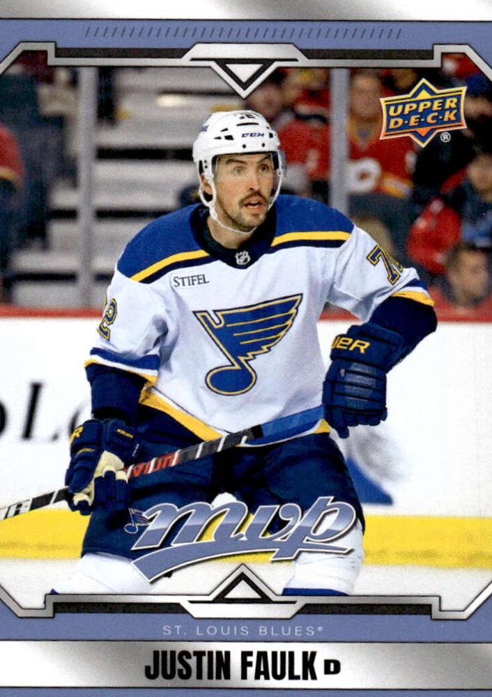 Justin Faulk #51 St. Louis Blues | 2024-25 Upper Deck MVP