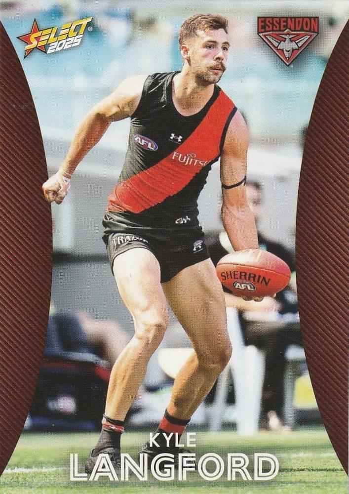 Kyle Langford #51 Essendon Bombers | 2025 Select AFL Footy Stars