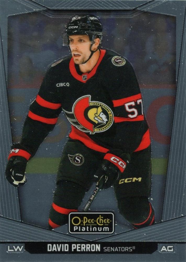 David Perron #51 Ottawa Senators | 2024-25 O-Pee-Chee Platinum