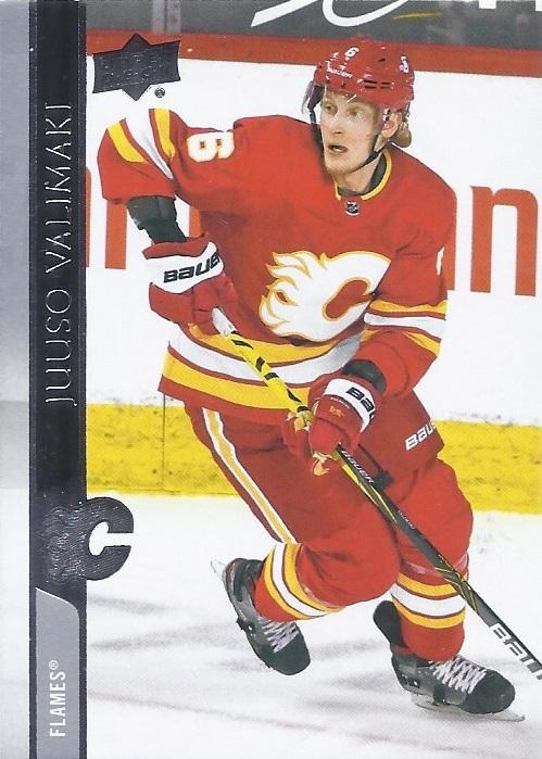 Juuso Valimaki #521 Calgary Flames | 2020-21 Upper Deck