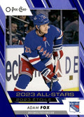 Adam Fox #521 New York Rangers | 2023-24 O-Pee-Chee Blue Border
