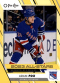 Adam Fox #521 New York Rangers | 2023-24 O-Pee-Chee Yellow Border