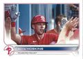 Rhys Hoskins #523 Philadelphia Phillies (High-fiving) | 2022 Topps