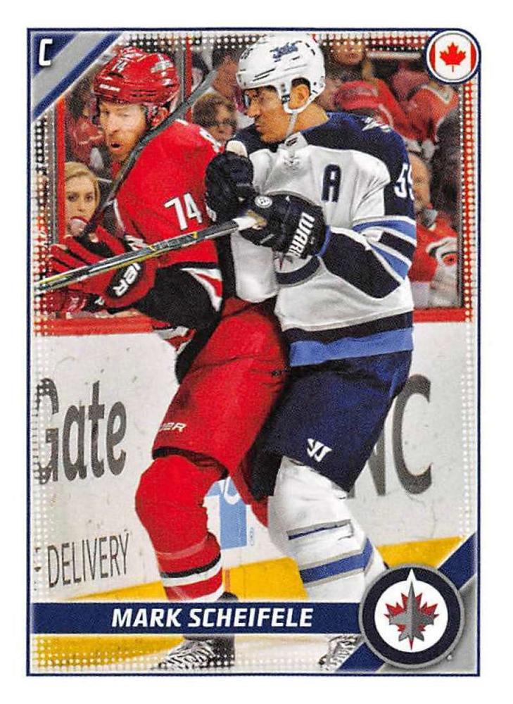 Mark Scheifele #524 Winnipeg Jets | 2019-20 Topps NHL Sticker Collection