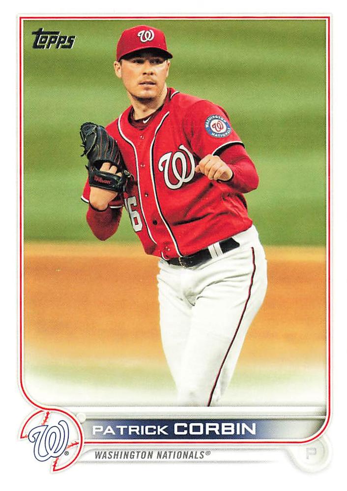 Patrick Corbin #525 Washington Nationals | 2022 Topps