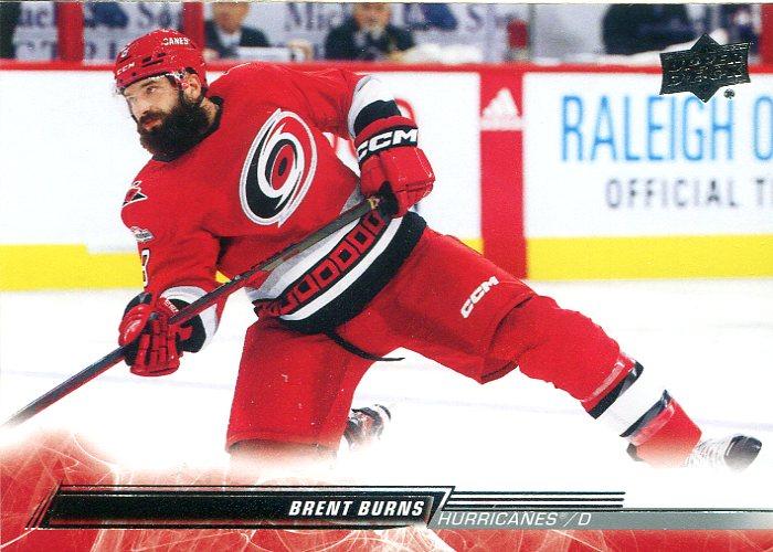 Brent Burns #525 Carolina Hurricanes | 2022-23 Upper Deck